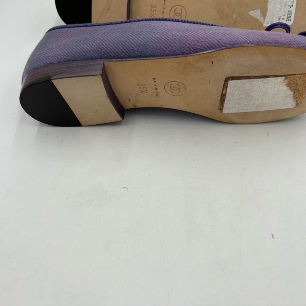 Women’s Chanel ballet flats size 35.5 made in Italy - Picture 4 of 7